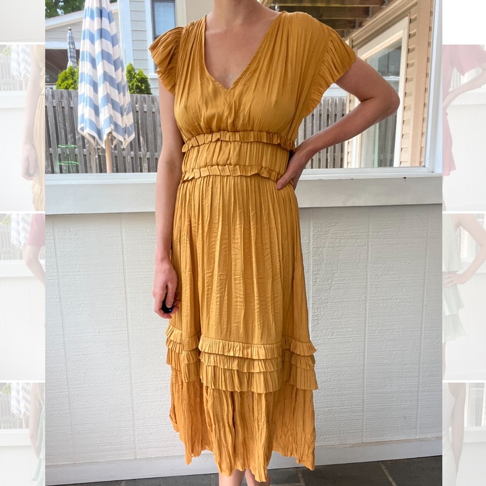 Current Air-Gold Dress